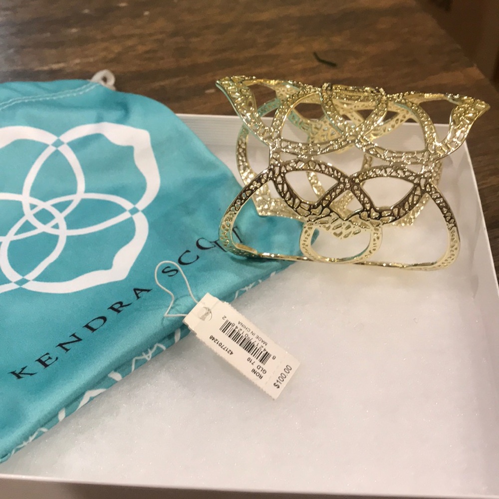 Kendra Scott Roni cuff bracelet NWT
